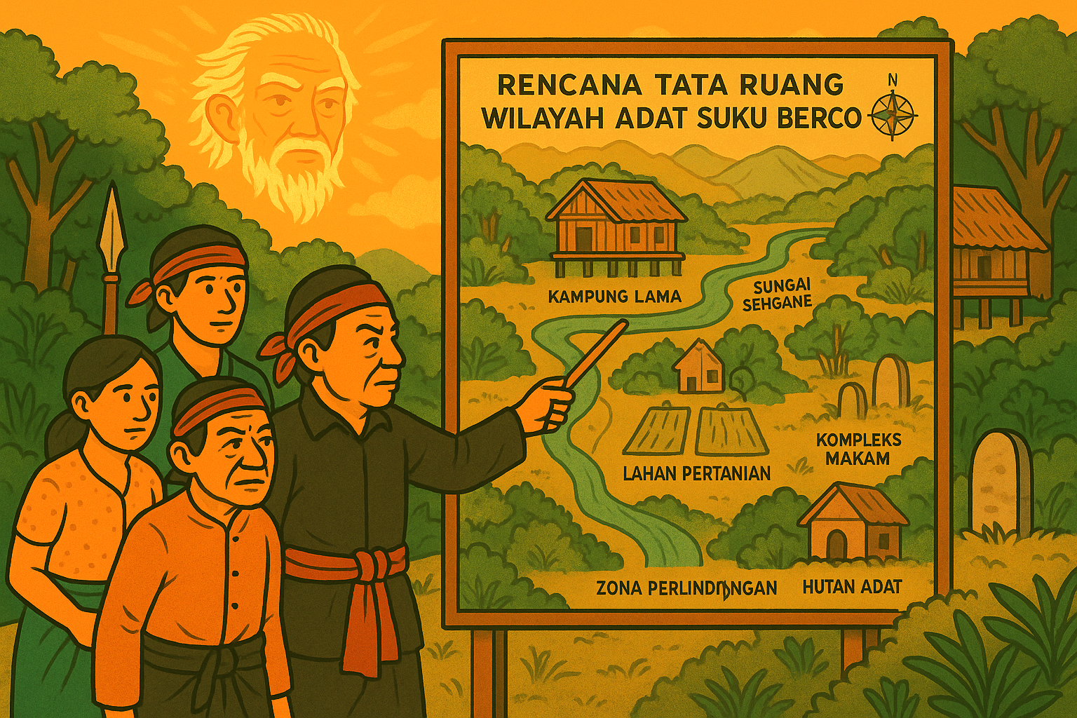 Preview Tata Ruang Wilayah Adat